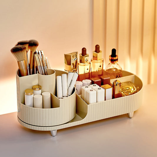 MAKEUP ORGANIZER BEIGE 