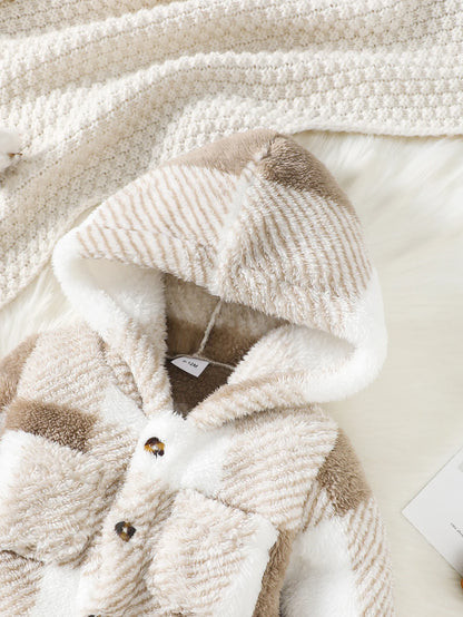 Oat | Zachte Geruite Onesie