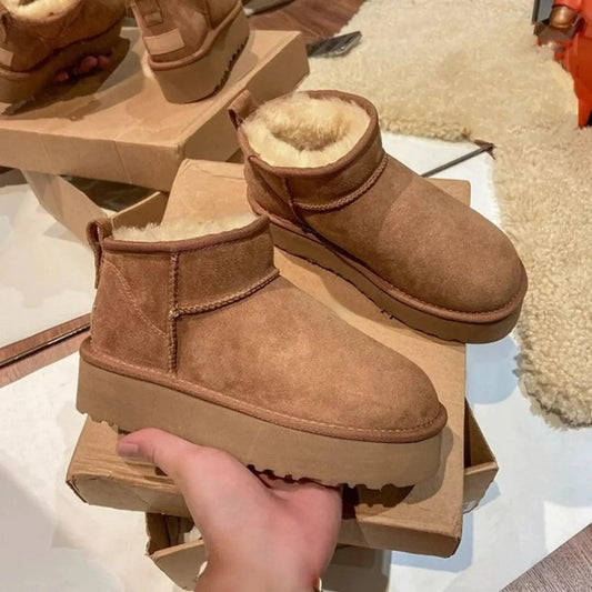 Luxie | Ultra Mini Platform Boots