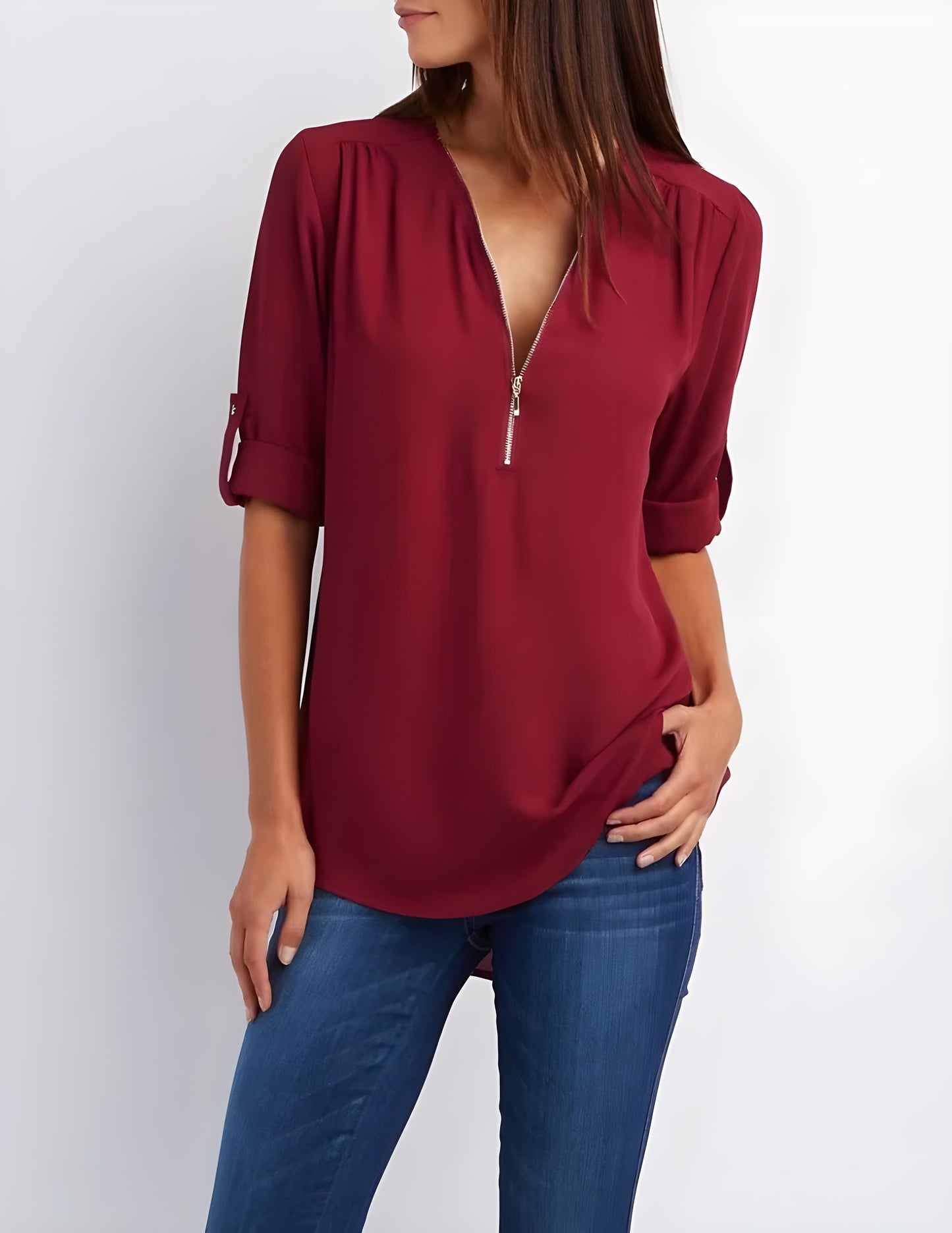 Olivia | Alledaagse Blouse